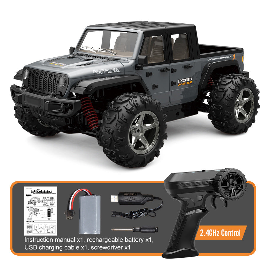 New full-scale high-speed remote control car RC racing four-wheel drive climbing remote control toy off-road vehicle