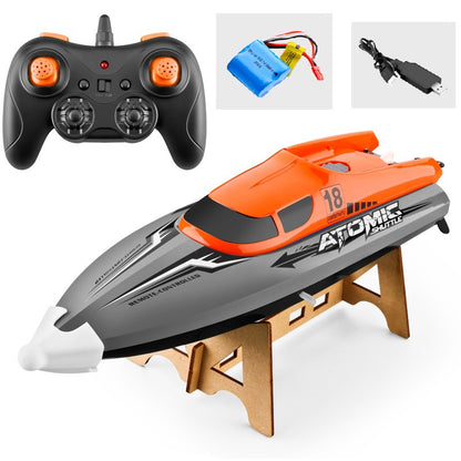 601 wireless 2.4G remote control boat electric simulation remote control speedboat long battery life charging boy water remote control toy