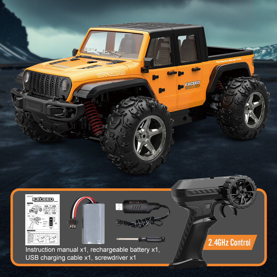 New full-scale high-speed remote control car RC racing four-wheel drive climbing remote control toy off-road vehicle