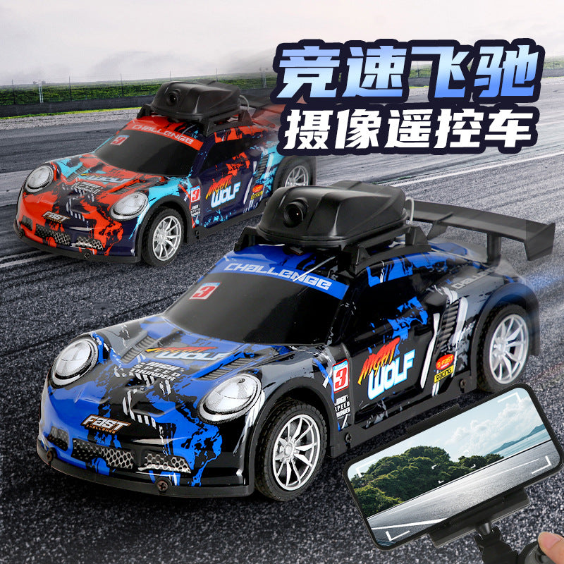 1:20 light drift remote control car hd wifi camera video car 2.4g high speed outdoor toy car