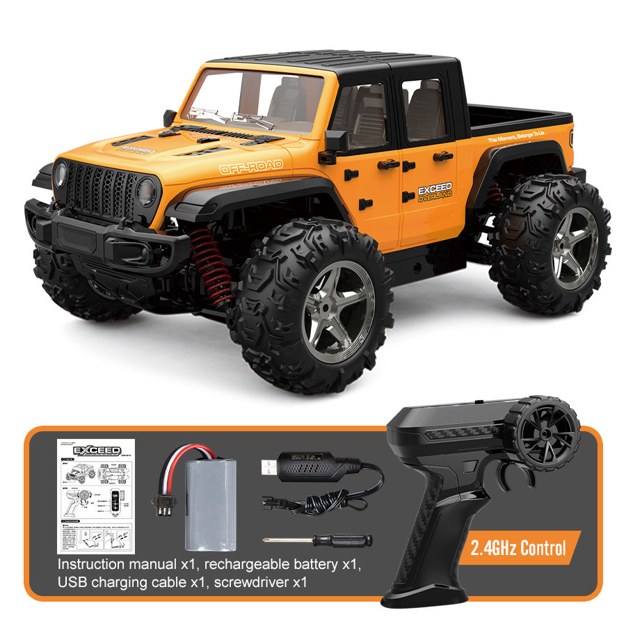 New full-scale high-speed remote control car RC racing four-wheel drive climbing remote control toy off-road vehicle