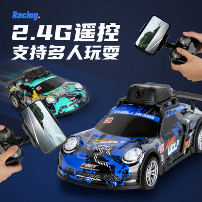 1:20 light drift remote control car hd wifi camera video car 2.4g high speed outdoor toy car