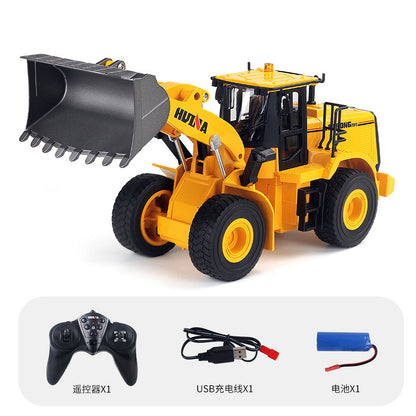 552 alloy remote control forklift loader 11 pass bulldozer construction vehicle model boy toy car gift