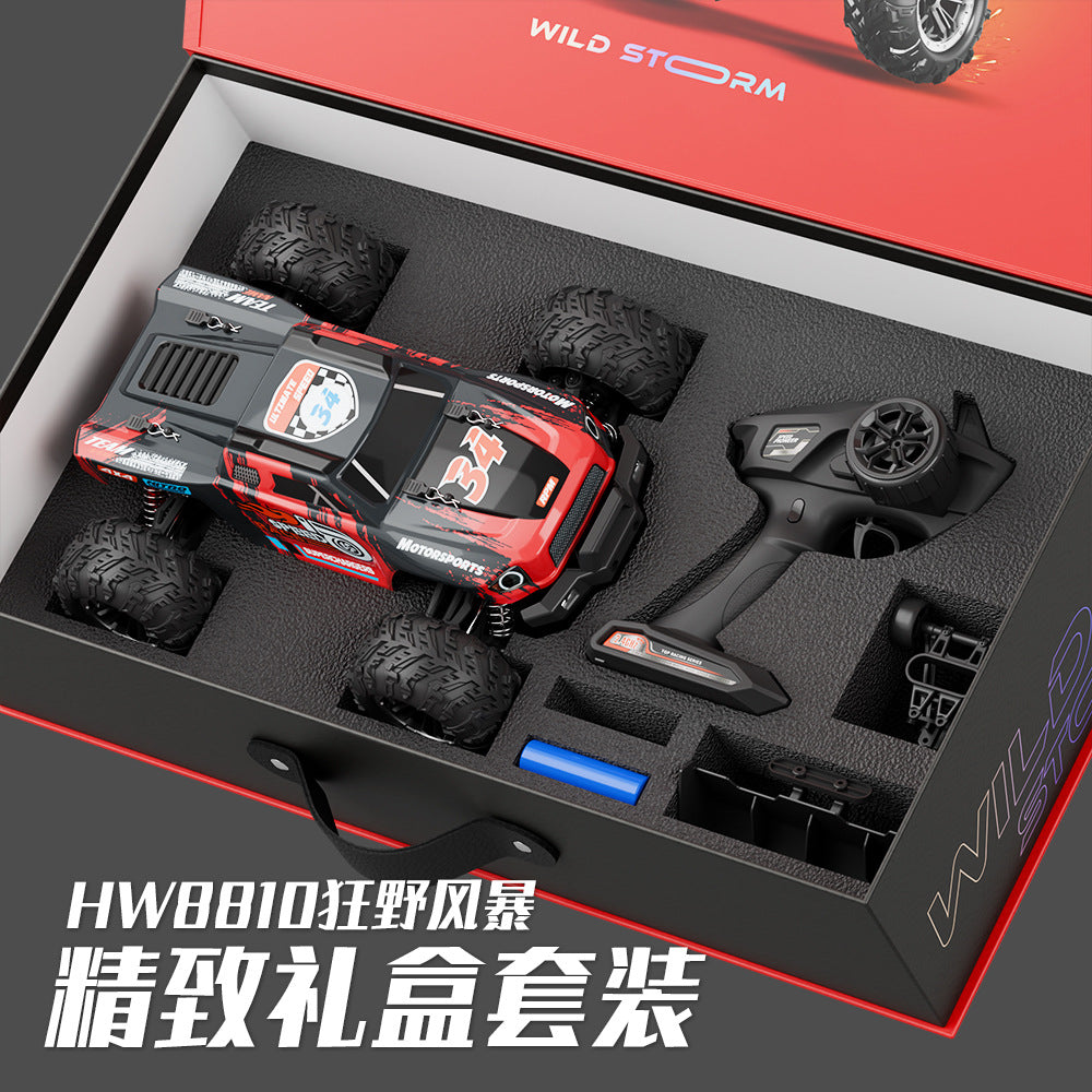 1:16 rechargeable remote control car professional brushless handle high-speed car outdoor four-wheel drive high-speed drift car wholesale