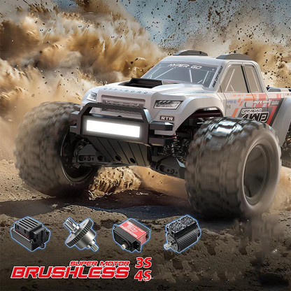 RC Beast, Remote Control Car 1/10 Electric Bigfoot 3S High Speed Brushless 4WD