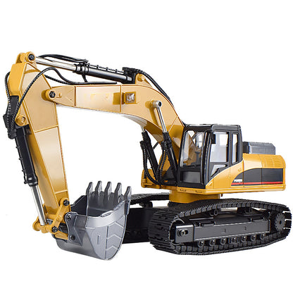 580  23-channel oversized all-alloy construction vehicle toy simulation breaking machine wood grabbing excavator