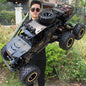 Super large alloy four-wheel drive off-road vehicle charging high-speed six-wheel climbing car children's toys boy remote control car