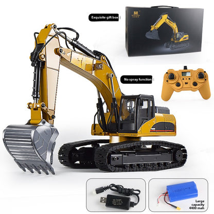 580  23-channel oversized all-alloy construction vehicle toy simulation breaking machine wood grabbing excavator