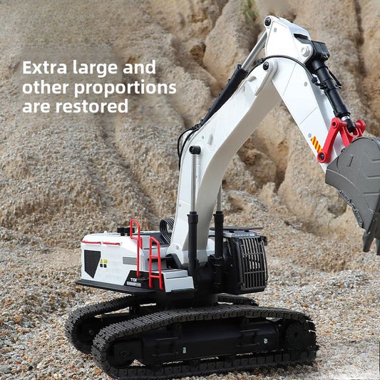 594 remote control toy children's boy alloy construction vehicle large car model simulation excavator