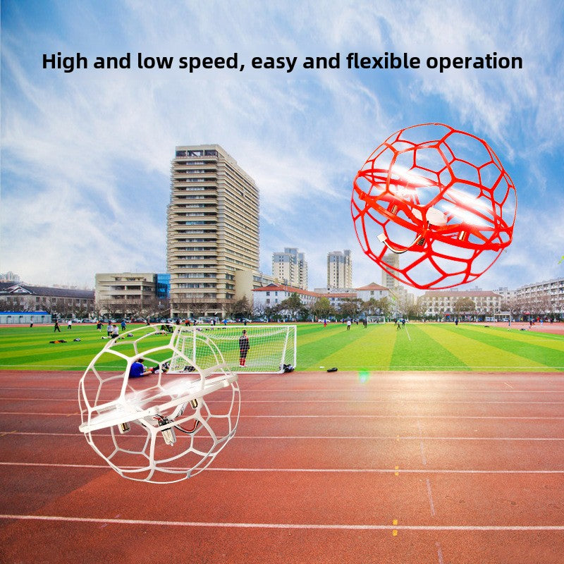 Football drone remote control, 200mm diameter game special training machine