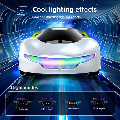 New concept car EV new energy drift remote control car double spray music marquee toy