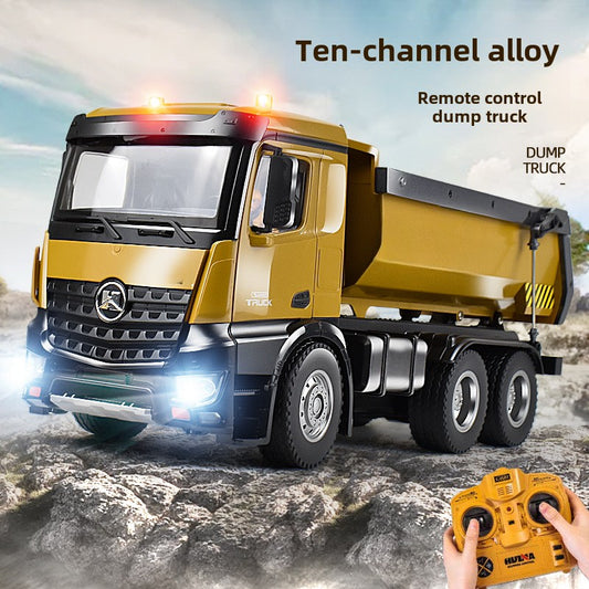 1573 2.4G Remote Control Dump Truck Earth Truck Dump Truck Dump Truck Toy Construction Vehicle