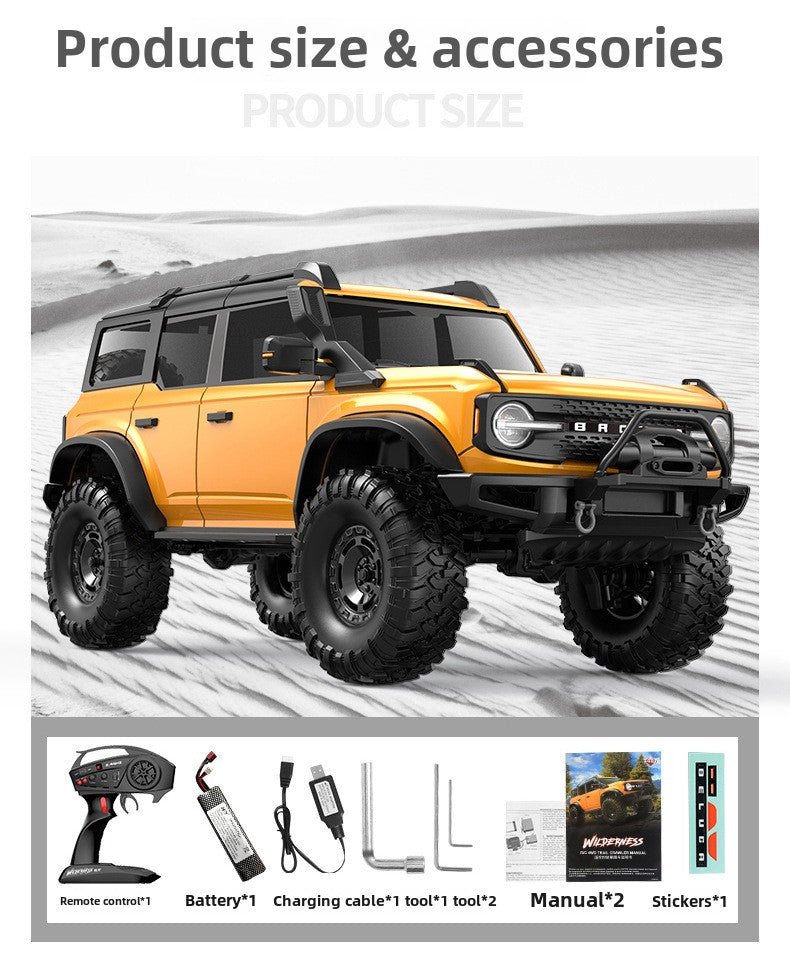 RC remote control climbing car professional adult four-wheel drive high and low speed off-road vehicle boy toy