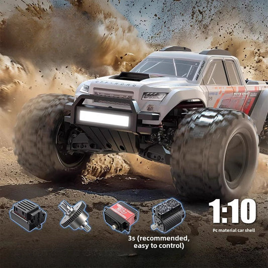 RC Beast, Remote Control Car 1/10 Electric Bigfoot 3S High Speed Brushless 4WD