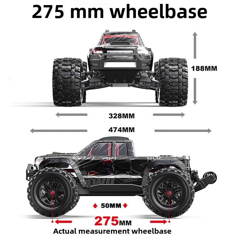 RC Beast, Remote Control Car 1/10 Electric Bigfoot 3S High Speed Brushless 4WD