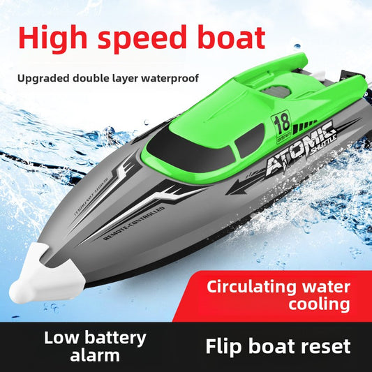 601 wireless 2.4G remote control boat electric simulation remote control speedboat long battery life charging boy water remote control toy